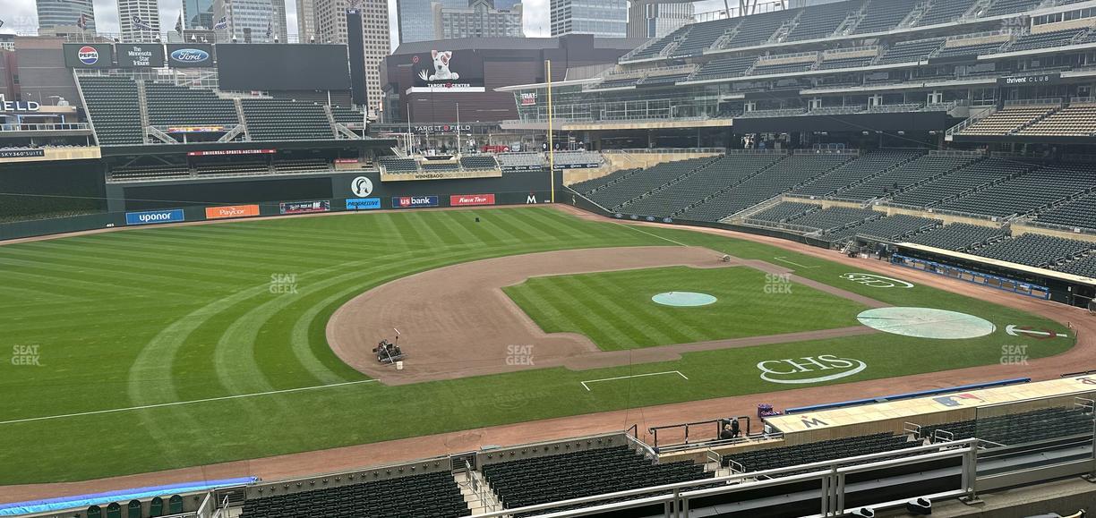 Target Field - Section Thrivent Club Q Seat View