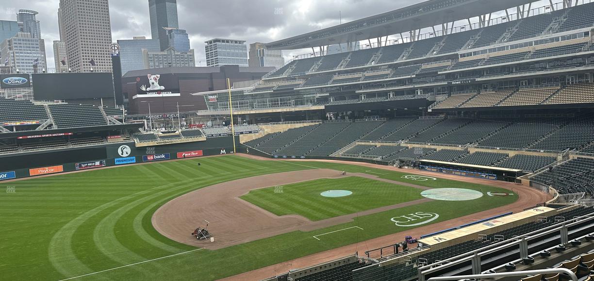 Target Field - Section Thrivent Club R Seat View
