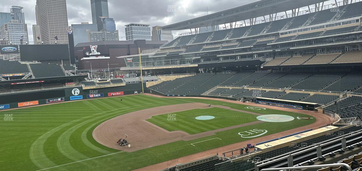 Target Field - Section Thrivent Club R Seat View