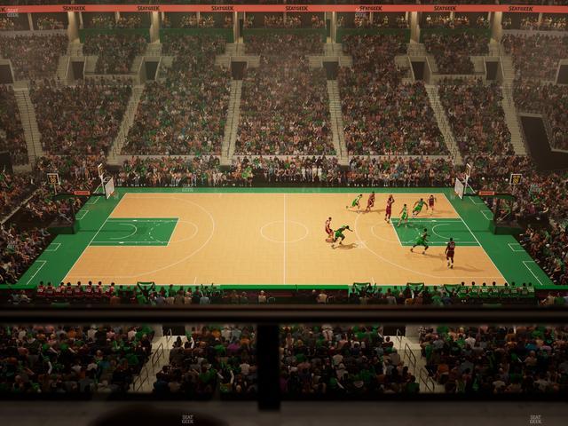 TD Garden - Section Balcony 301 Seat View