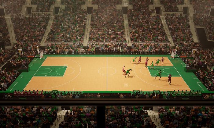 TD Garden - Section Balcony 301 Seat View