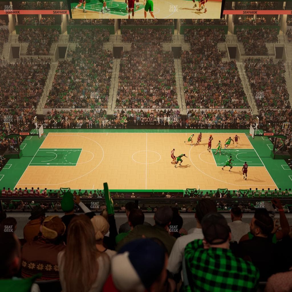 TD Garden - Section Balcony 301 Seat View