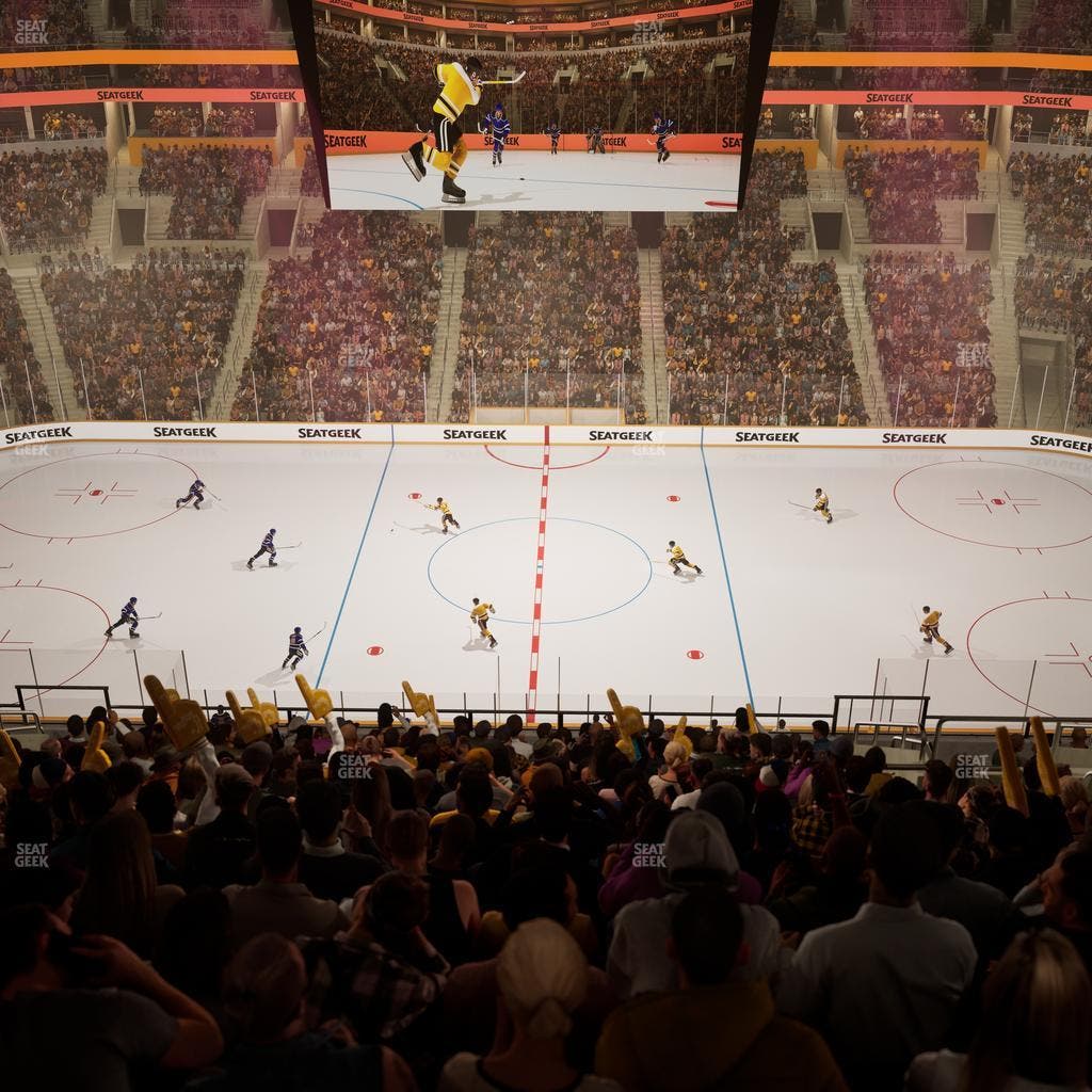 TD Garden - Section Balcony 301 Seat View
