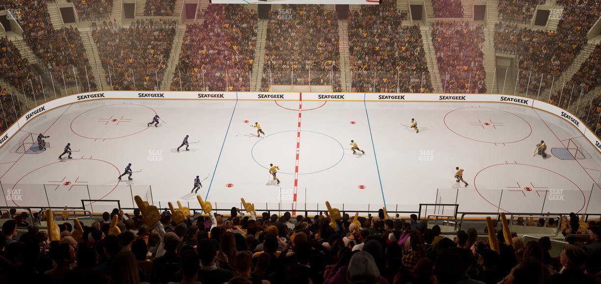 TD Garden - Section Balcony 301 Seat View