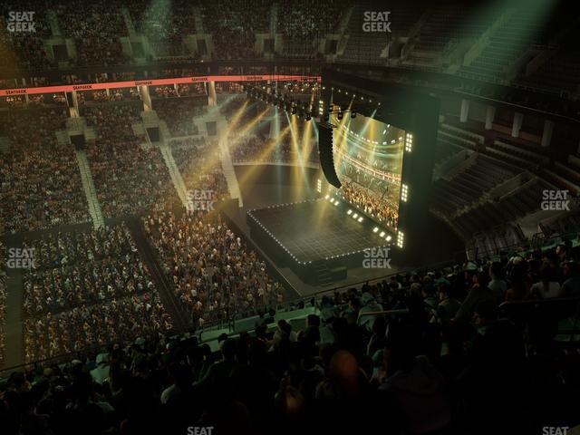 TD Garden - Section Balcony 301 Seat View