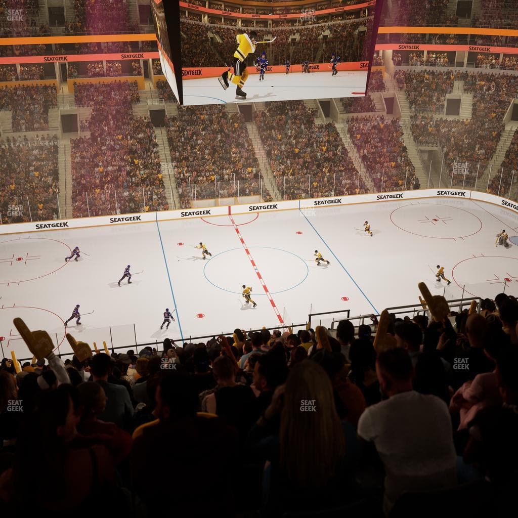 TD Garden - Section Balcony 302 Seat View