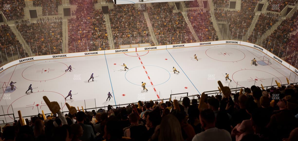 TD Garden - Section Balcony 302 Seat View