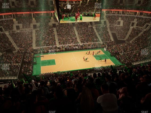 TD Garden - Section Balcony 302 Seat View
