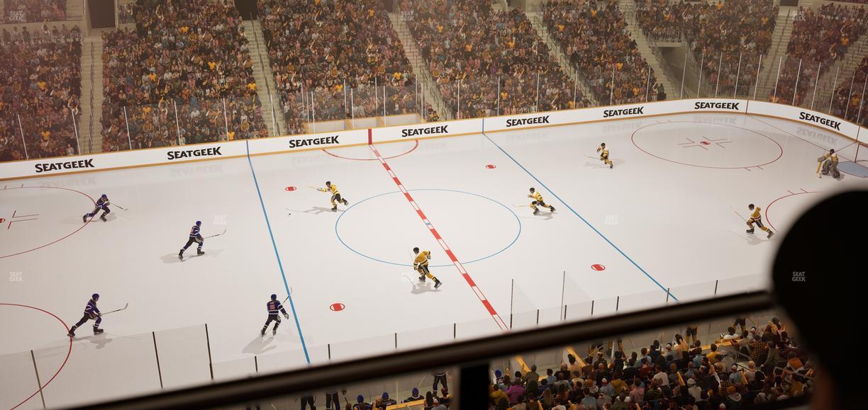 TD Garden - Section Balcony 302 Seat View