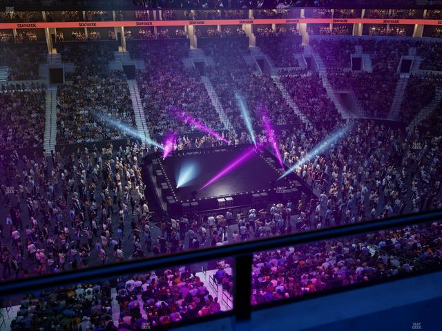 TD Garden - Section Balcony 302 Seat View