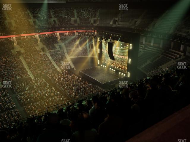 TD Garden - Section Balcony 302 Seat View