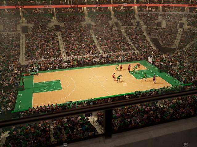 TD Garden - Section Balcony 302 Seat View