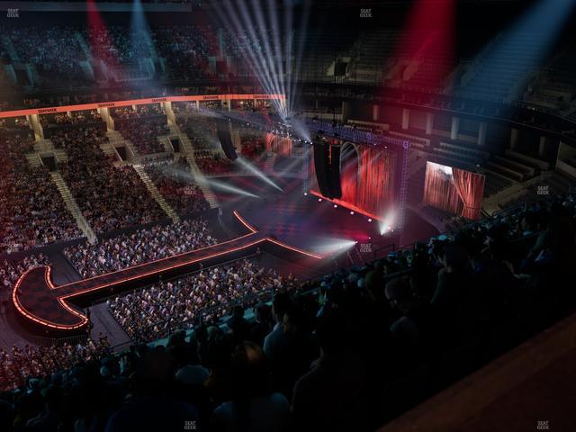 TD Garden - Section Balcony 302 Seat View TD Garden - Section Balcony 302 Seat View