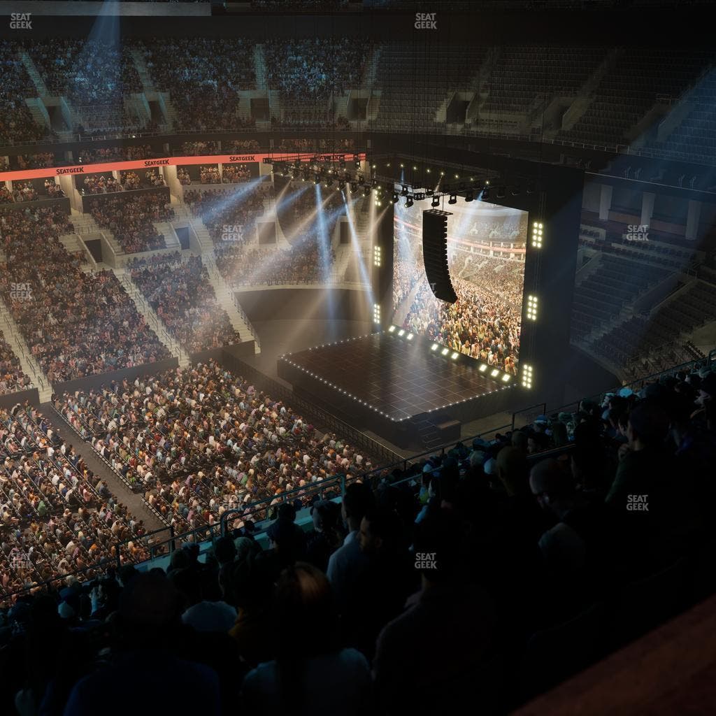 TD Garden - Section Balcony 302 Seat View