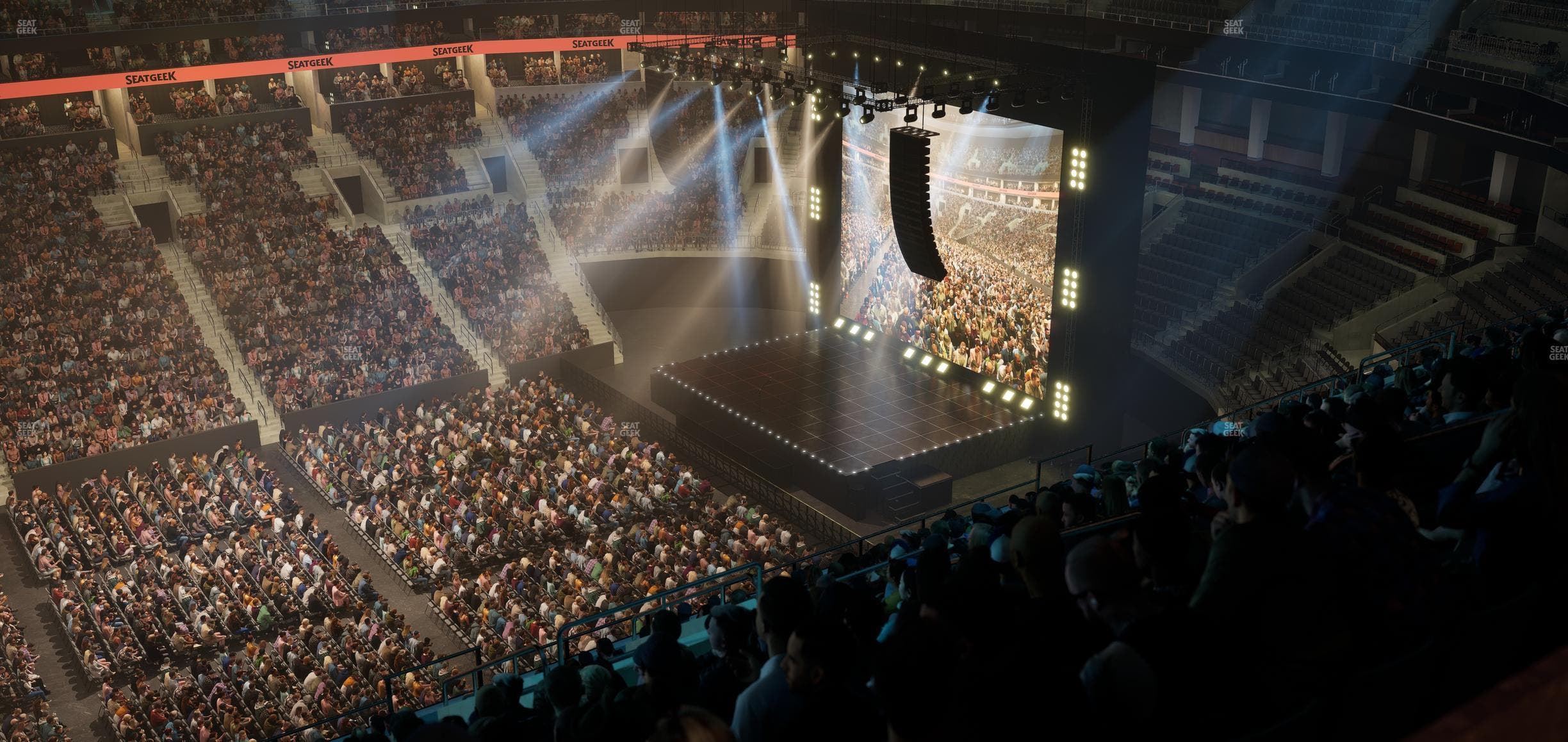 TD Garden - Section Balcony 302 Seat View