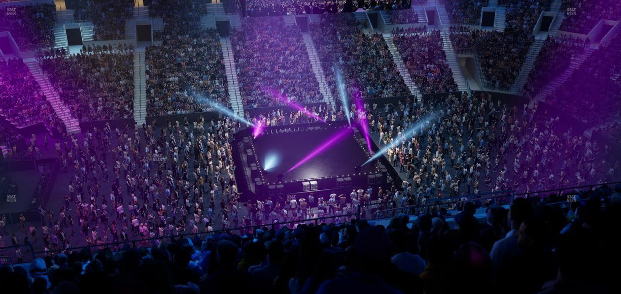 TD Garden - Section Balcony 302 Seat View