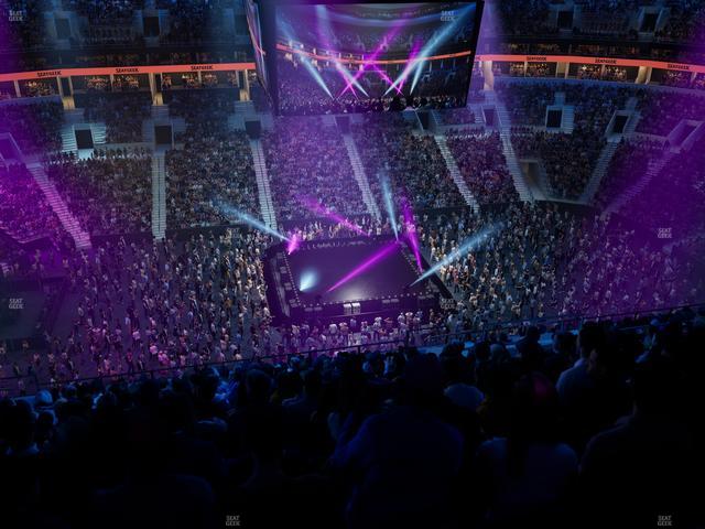 TD Garden - Section Balcony 302 Seat View