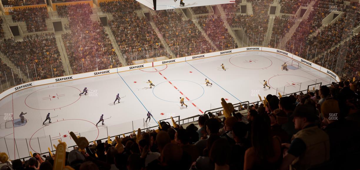 TD Garden - Section Balcony 303 Seat View