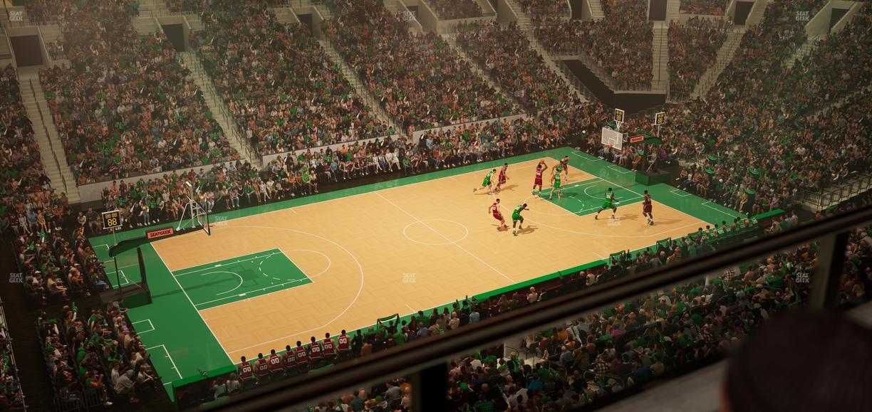 TD Garden - Section Balcony 303 Seat View