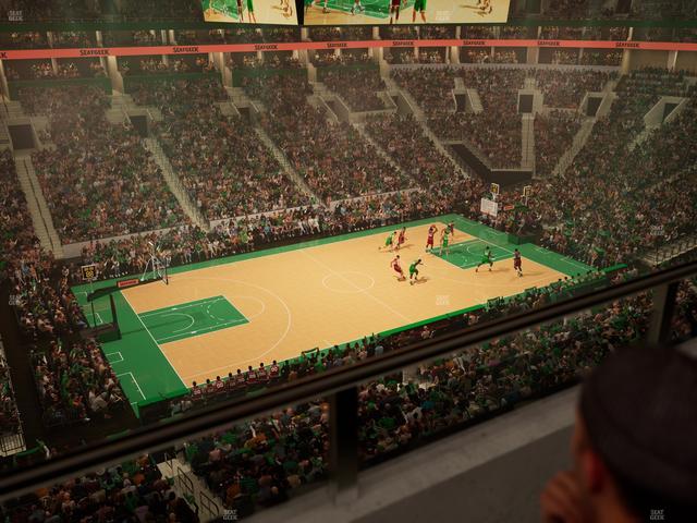 TD Garden - Section Balcony 303 Seat View