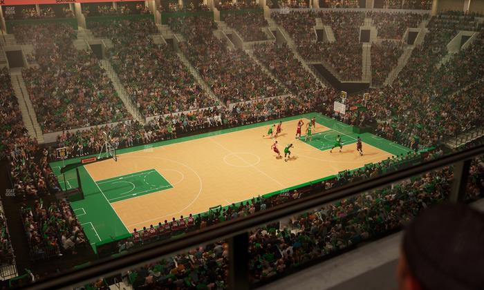 TD Garden - Section Balcony 303 Seat View