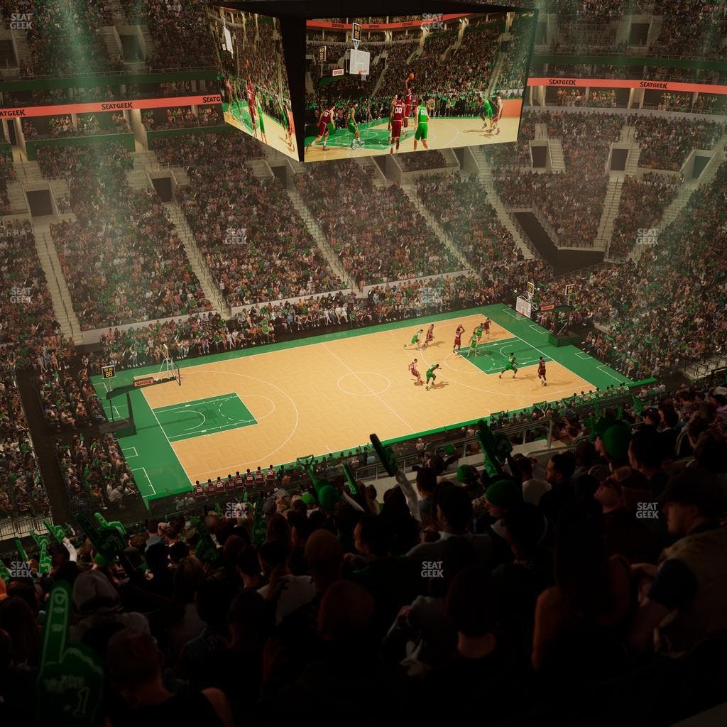TD Garden - Section Balcony 303 Seat View