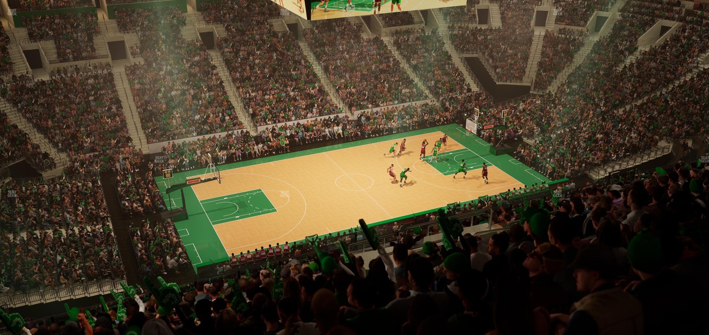 TD Garden - Section Balcony 303 Seat View