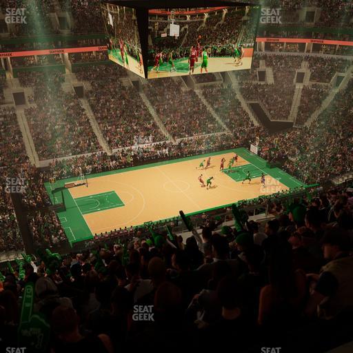 TD Garden - Section Balcony 303 Seat View