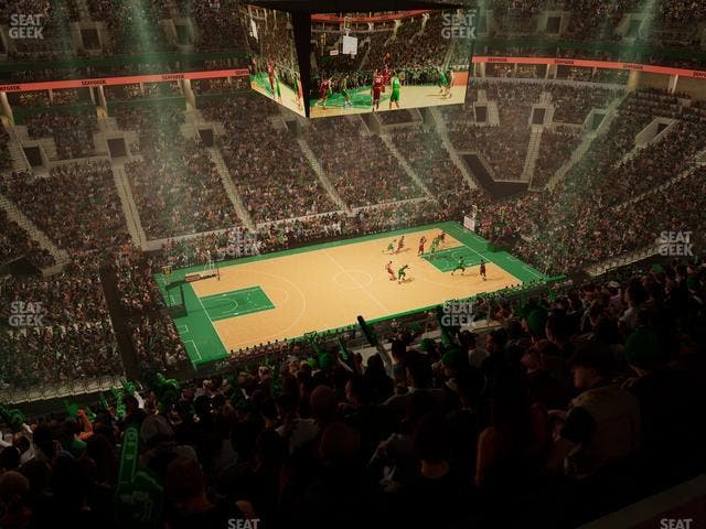TD Garden - Section Balcony 303 Seat View