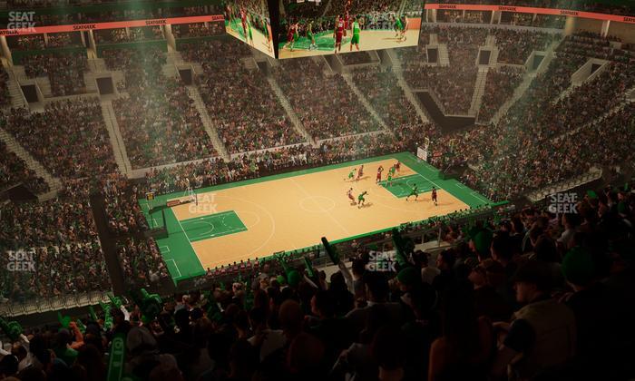 TD Garden - Section Balcony 303 Seat View