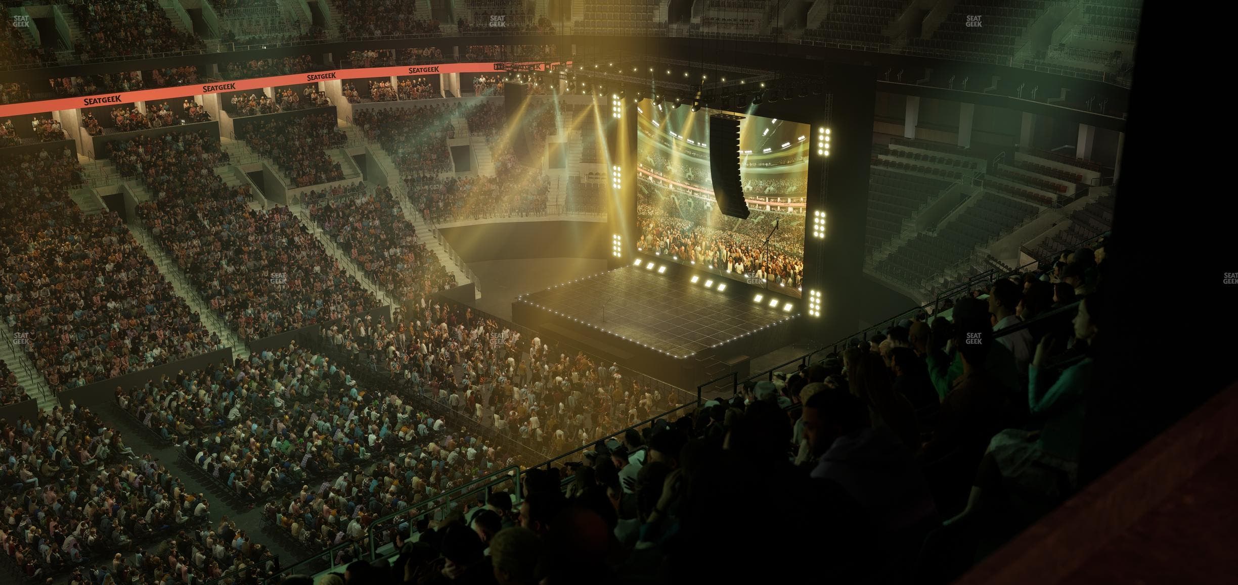 TD Garden - Section Balcony 303 Seat View
