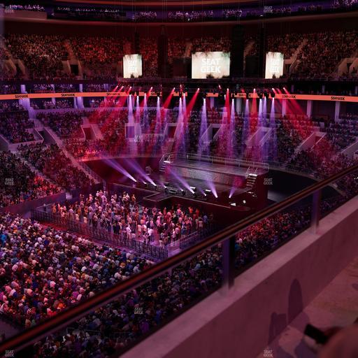 TD Garden - Section Balcony 303 Seat View