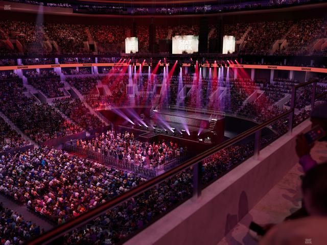 TD Garden - Section Balcony 303 Seat View