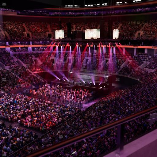 TD Garden - Section Balcony 304 Seat View