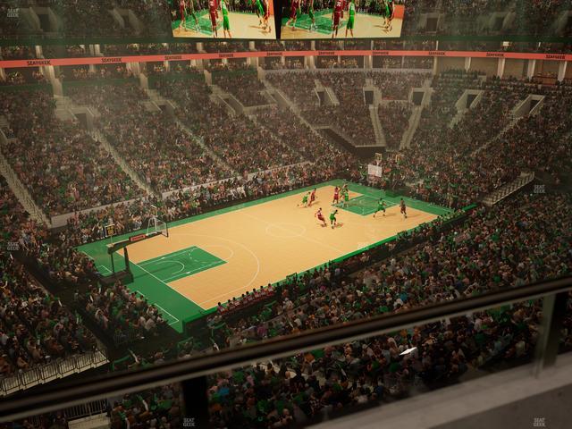 TD Garden - Section Balcony 304 Seat View