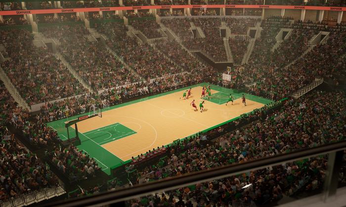 TD Garden - Section Balcony 304 Seat View