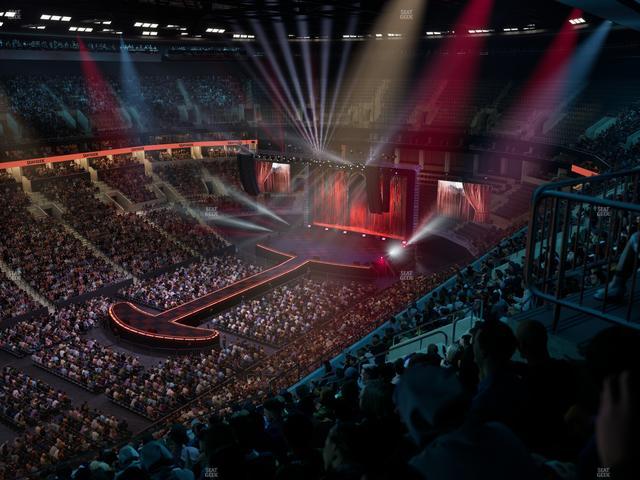 TD Garden - Section Balcony 304 Seat View TD Garden - Section Balcony 304 Seat View