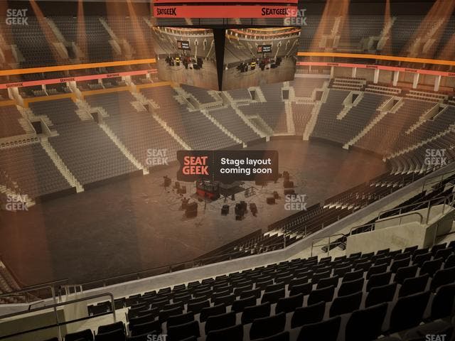 TD Garden - Section Balcony 304 Seat View