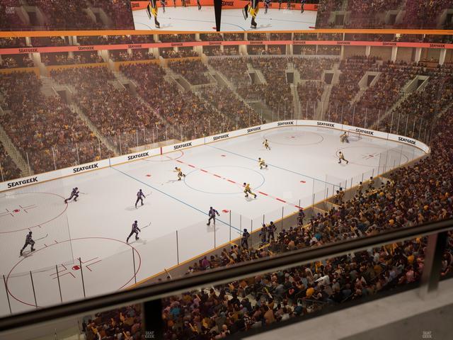 TD Garden - Section Balcony 304 Seat View