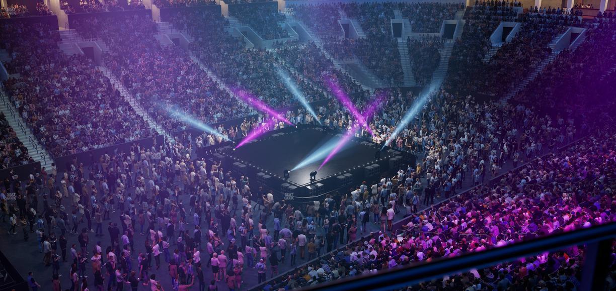 TD Garden - Section Balcony 304 Seat View