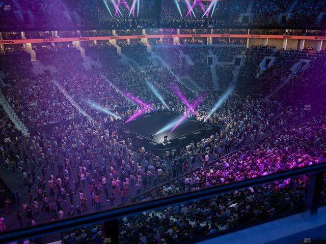 TD Garden - Section Balcony 304 Seat View