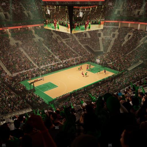 TD Garden - Section Balcony 304 Seat View