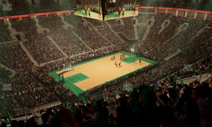 TD Garden - Section Balcony 304 Seat View