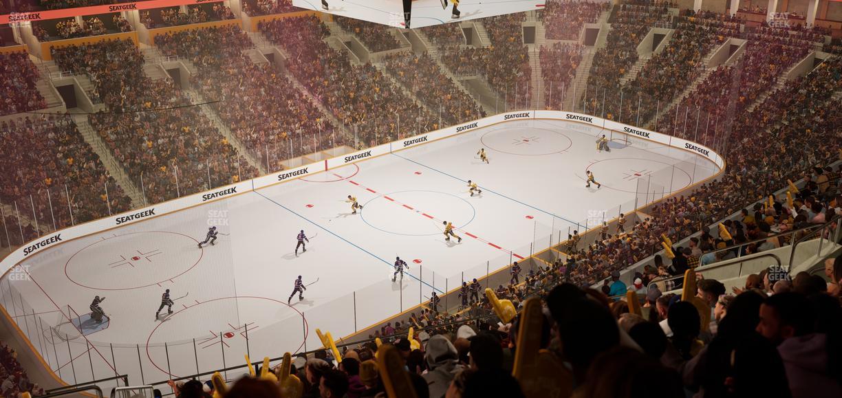 TD Garden - Section Balcony 304 Seat View