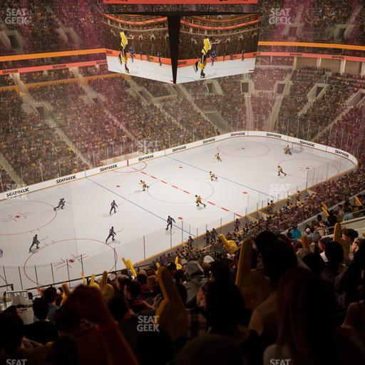 TD Garden - Section Balcony 304 Seat View