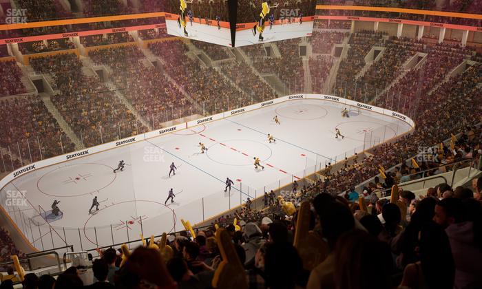TD Garden - Section Balcony 304 Seat View