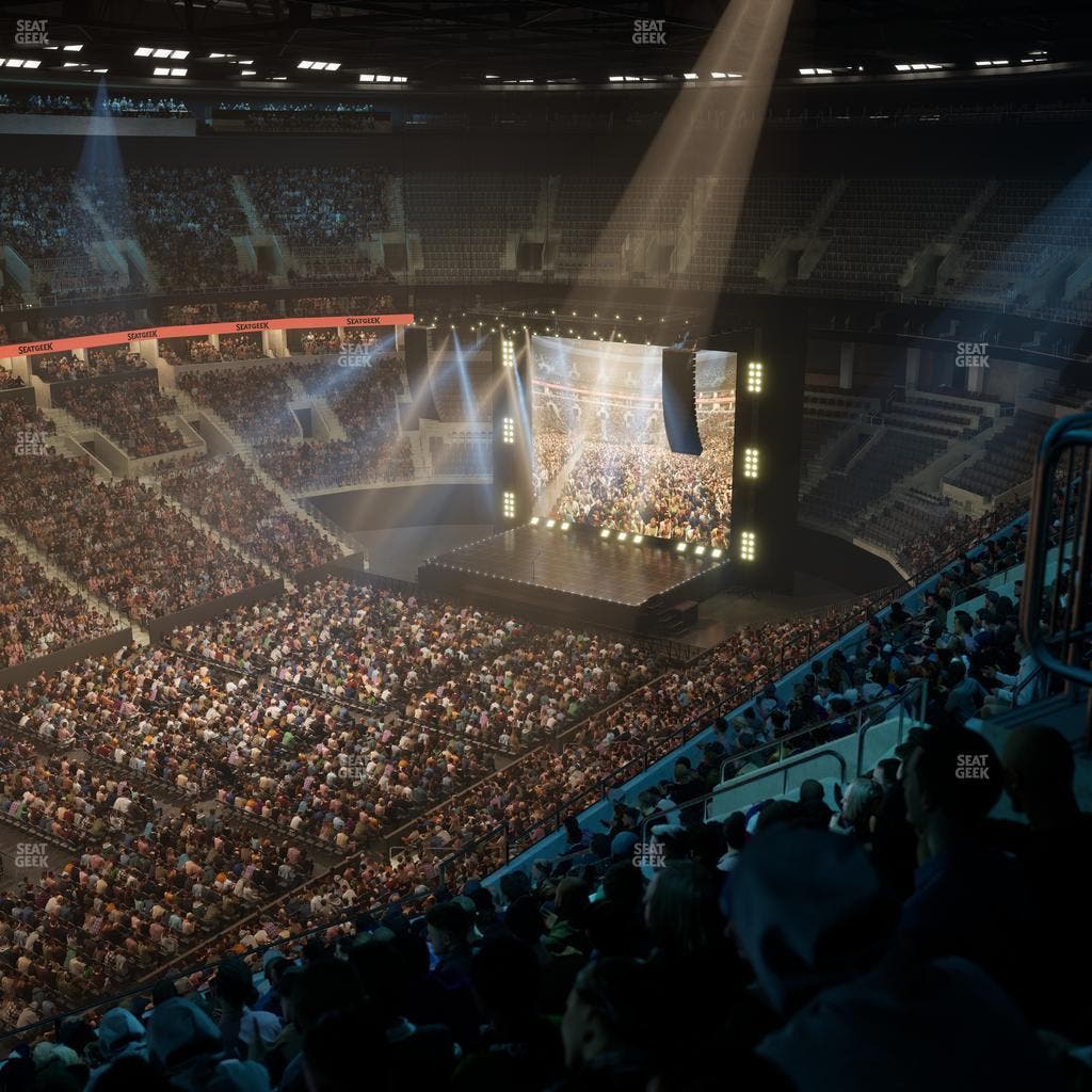 TD Garden - Section Balcony 304 Seat View