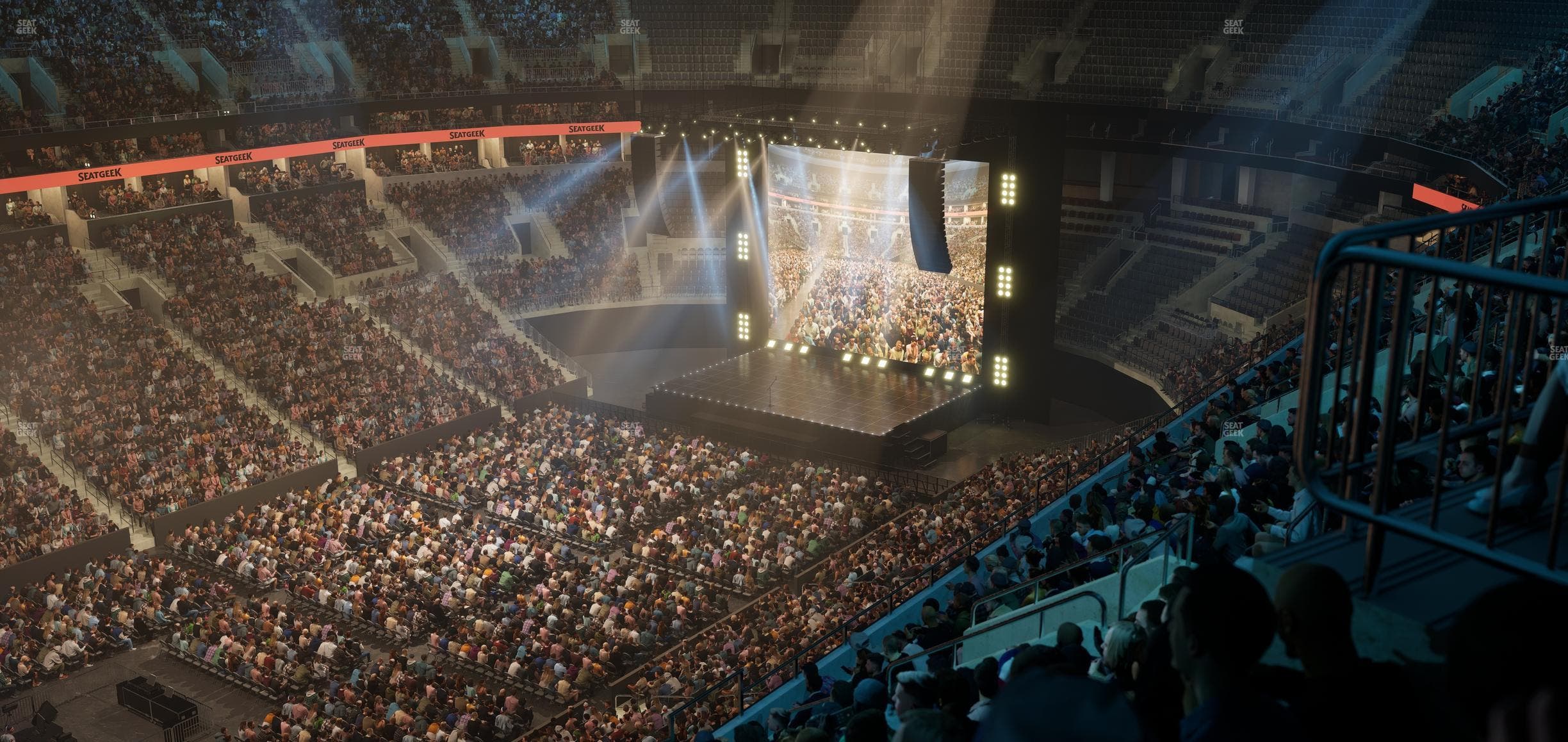 TD Garden - Section Balcony 304 Seat View