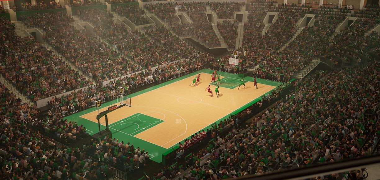 TD Garden - Section Balcony 305 Seat View