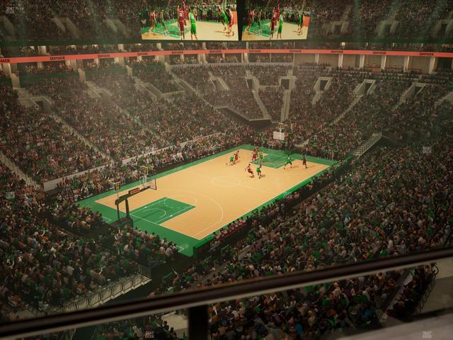 TD Garden - Section Balcony 305 Seat View
